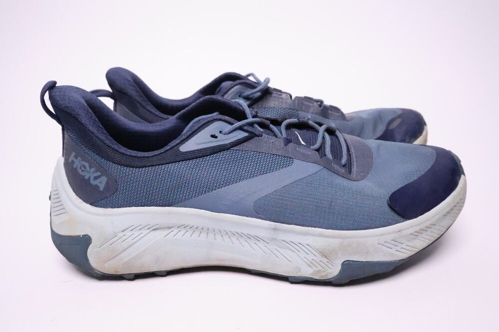 Hoka One One Transport 2 Navy Running Trail Shoes Men's Size 11D 1171851FYM #219